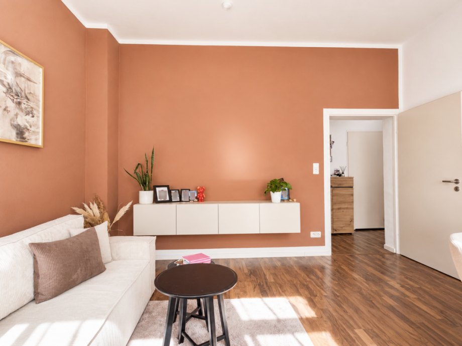 Wohnzimmer (2) Etagenwohnung Wiesbaden