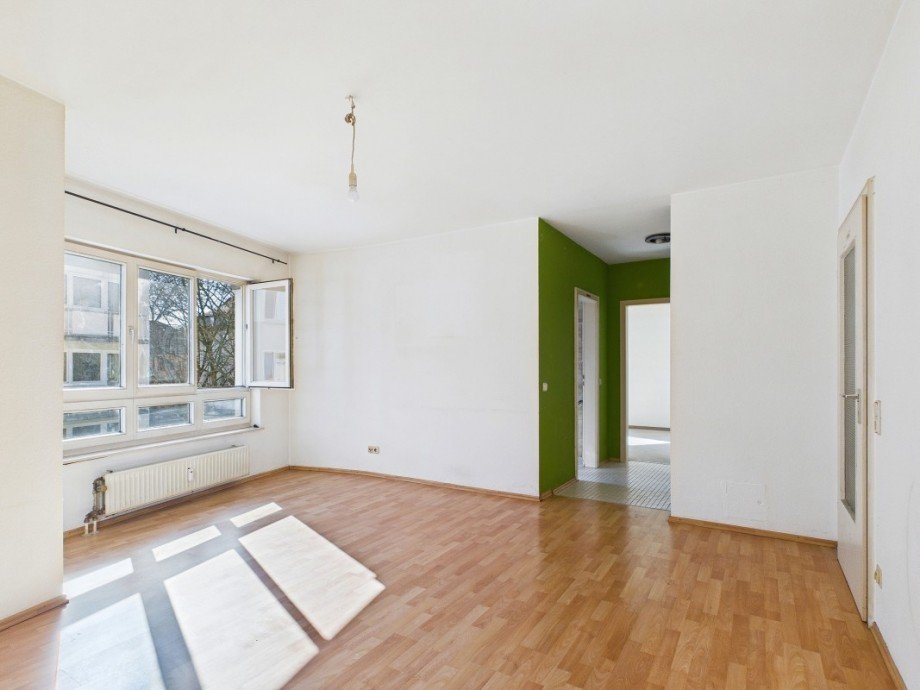 Wohnzimmer Etagenwohnung Mainz