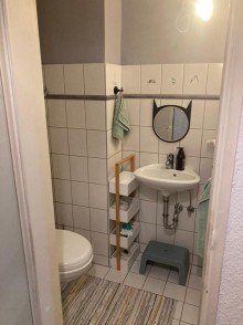 Sep. WC SUPER LAGE! ZENTRAL & RUHIG. H�bsche Wohnung mit Balkon, Einbauk�che, PKW-Stellplatz