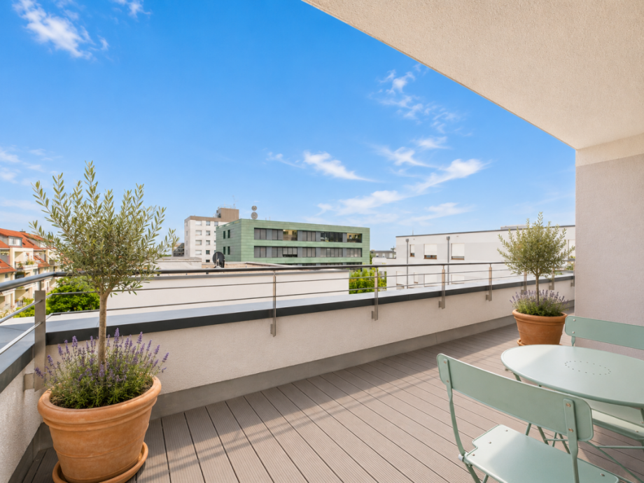 Dachterrasse Maisonettewohnung Oberursel