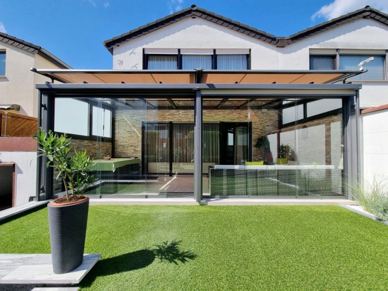 Terrasse - Wintergarten Heidesheim Doppelhaush�lfte DOPPELHAUSH�LFTE mit MODERNER AUSSTATTUNG