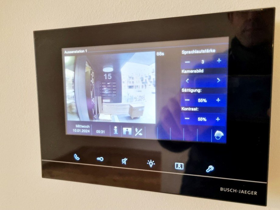 Bildschirm-Sprechanlage Etagenwohnung Mainz