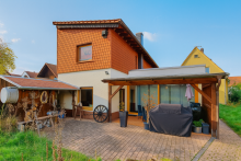 R�ckseite Hinterhaus SELTENE GELEGENHEIT! FLEXIBLES ENTWICKLUNGSAREAL MIT ZWEI BAUGRUNDST�CKEN IN ALTHEIM