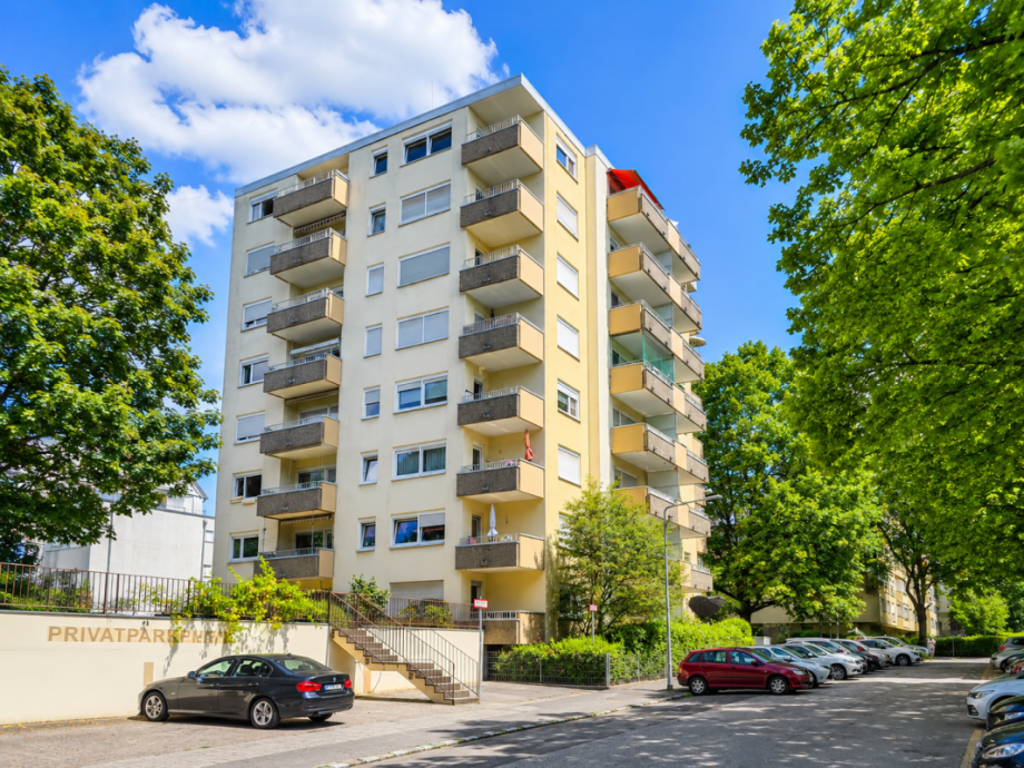 Au�enansicht Etagenwohnung Wiesbaden