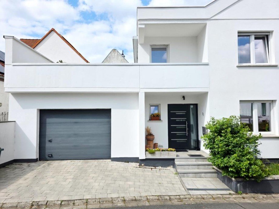 Au�enansicht Einfamilienhaus Mainz