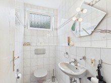 G�ste-WC RUHIGES WOHNEN MIT BLICK INS GR�NE - CHARMANTE MAISONETTE MIT BALKON UND TERRASSE AM MOOSBACHTAL
