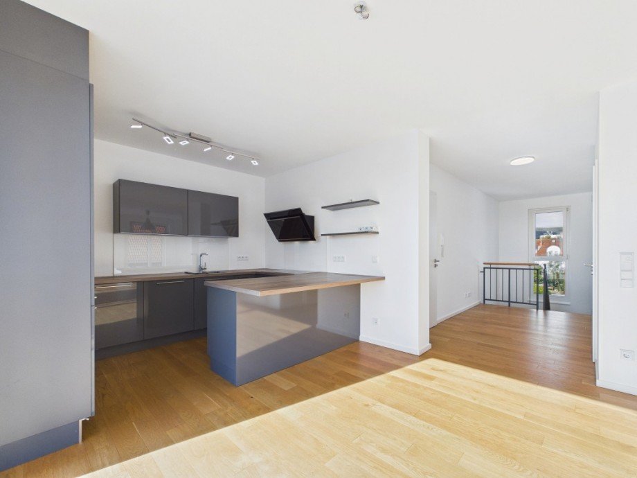 K�che Blick Flur Maisonettewohnung Oberursel