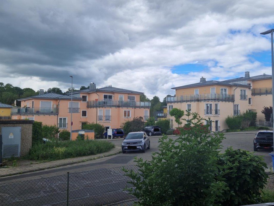 Aussicht Balkon Etagenwohnung Walluf