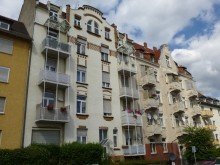 Au�enansicht VERMIETETE 3-ZIMMER-ALTBAUWOHNUNG MIT BALKON IN VERKEHRSG�NSTIGER LAGE VON WIESBADEN