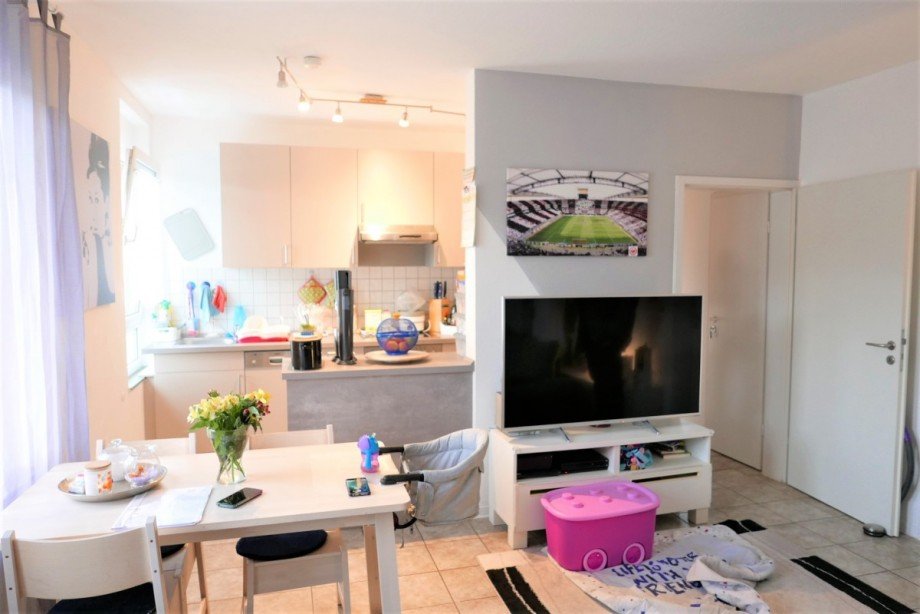 Wohnzimmer Etagenwohnung Budenheim