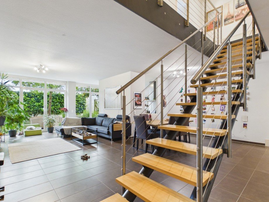 Treppenaufgang Maisonettewohnung Wiesbaden