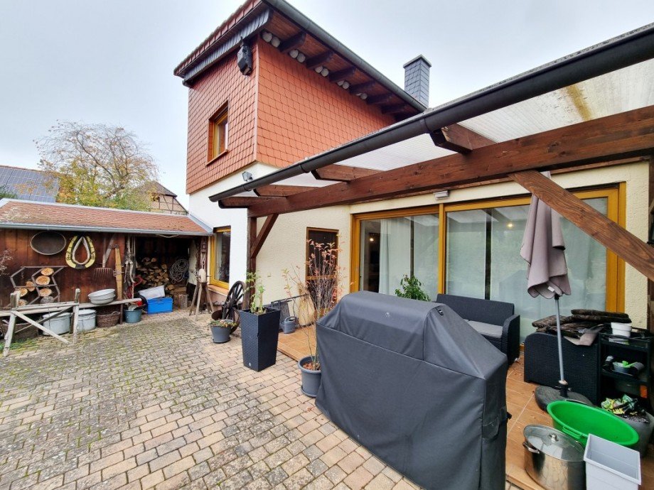Terrasse und Hof Mehrfamilienhaus M�nster (Altheim)