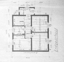 Grundriss EG (Vorderhaus) SELTENE GELEGENHEIT! FLEXIBLES ENTWICKLUNGSAREAL MIT ZWEI BAUGRUNDST�CKEN IN ALTHEIM