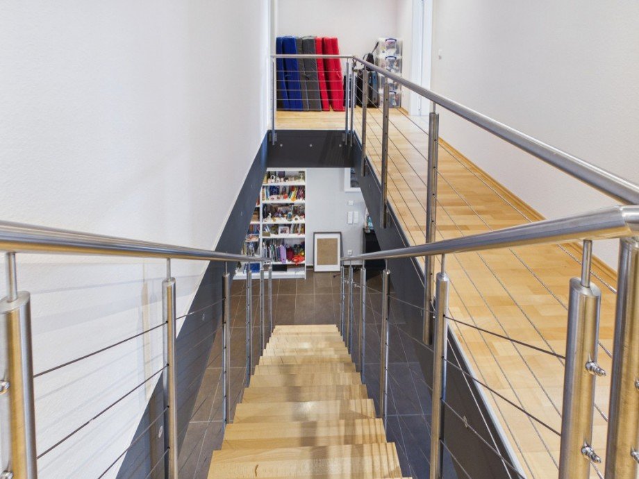 Treppenaufgang Maisonettewohnung Wiesbaden