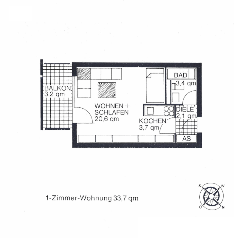 Grundriss Etagenwohnung Wiesbaden