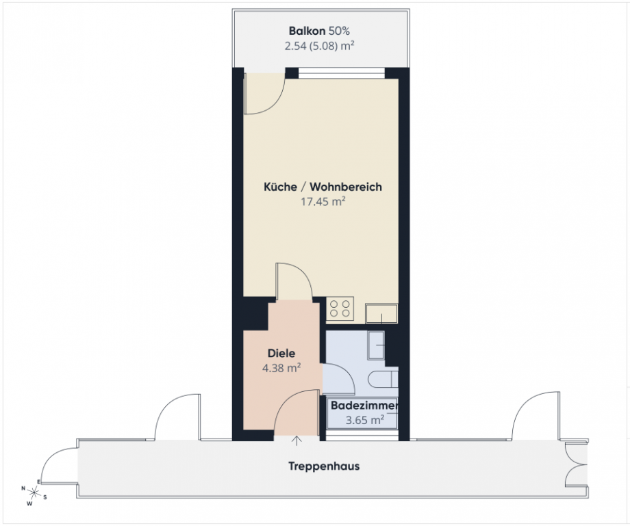 Grundriss Etagenwohnung Wiesbaden