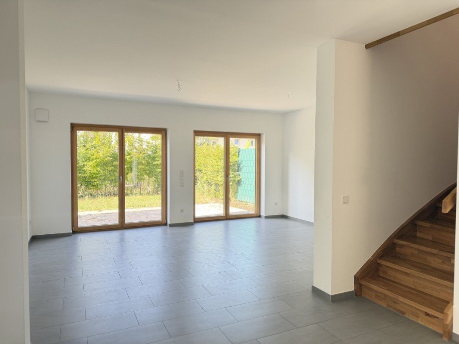 Wohnzimmer Doppelhaush�lfte Frankfurt (Zeilsheim)