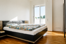 Schlafzimmer IM BELIEBTEN K�NSTLERVIERTEL! MODERNES PENTHOUSE MIT SONNIGER DACHTERRASSE UND TIEFGARAGENSTELLPLATZ