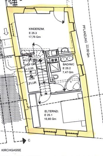 Erdgeschoss Maisonettewohnung Mainz