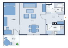 Wohbeispiel TOP MODERNISIERTE WOHNUNG MIT EINBAUK�CHE UND BALKON - PERFEKT F�R EIGENNUTZER & KAPITALANLEGER