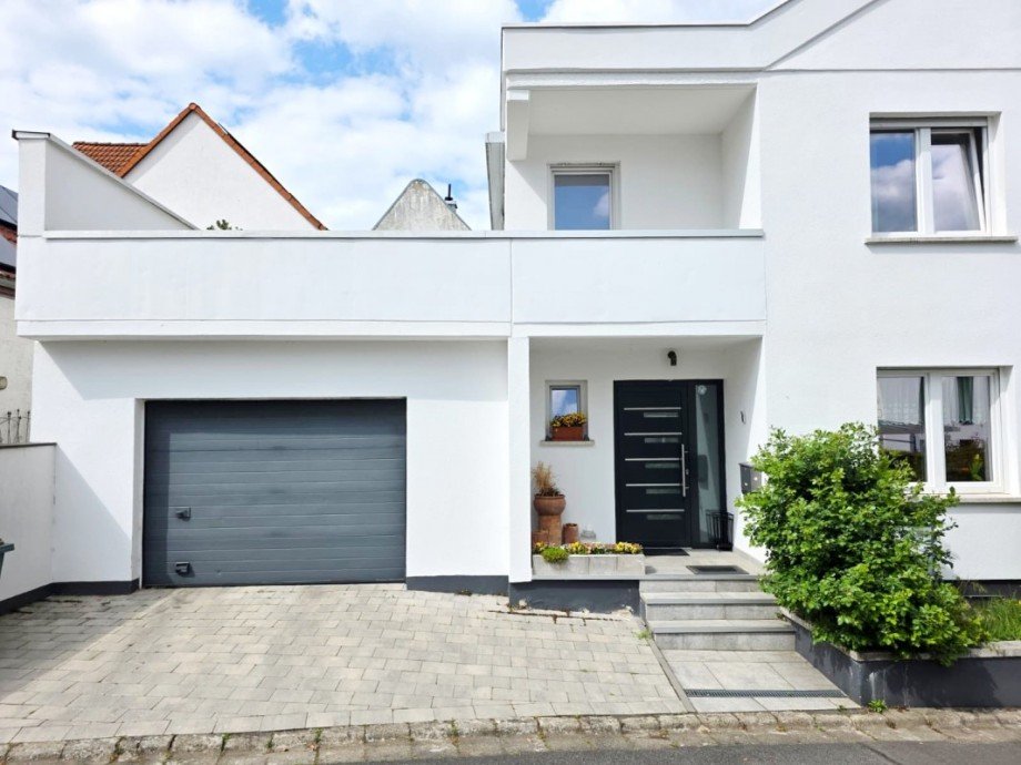 Au�enansicht Einfamilienhaus Mainz