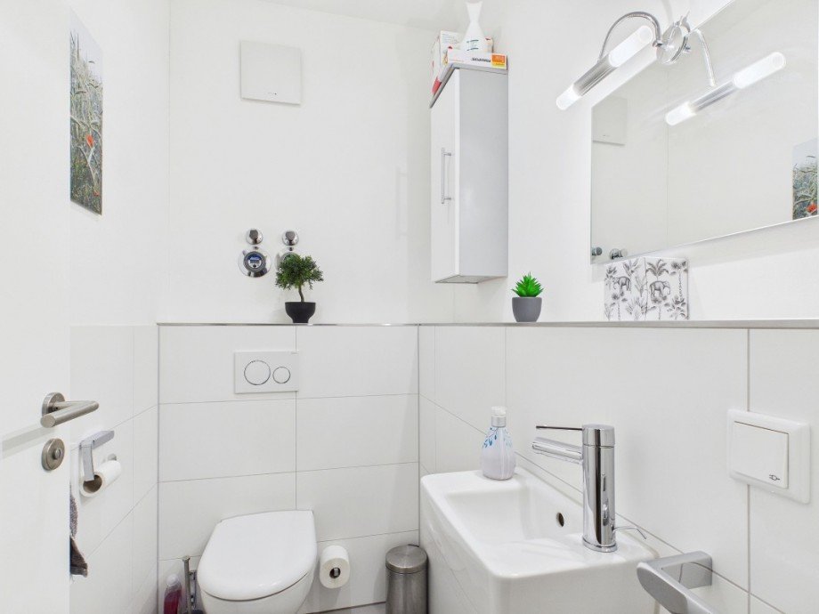 G�ste-WC Terrassenwohnung Wiesbaden