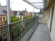 Balkon ��� GEM�TLICHE DACHGESCHOSSWOHNUNG RUHIGER CITY-LAGE ���