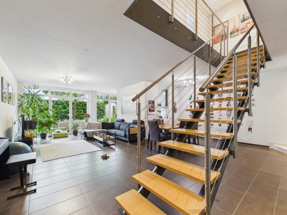 Treppenaufgang Maisonettewohnung Wiesbaden