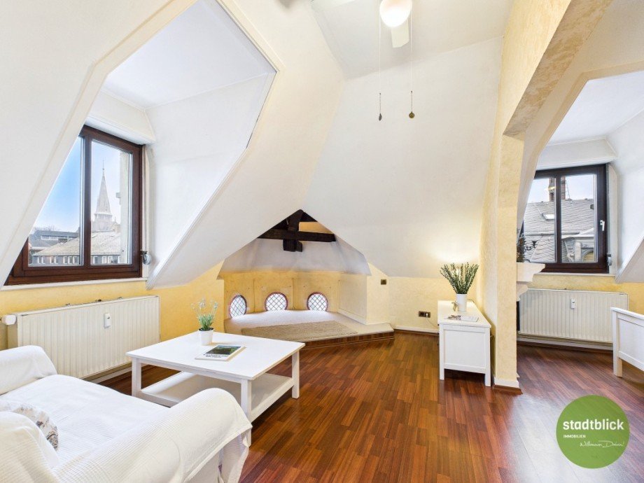 Wohnzimmer Etagenwohnung Wiesbaden