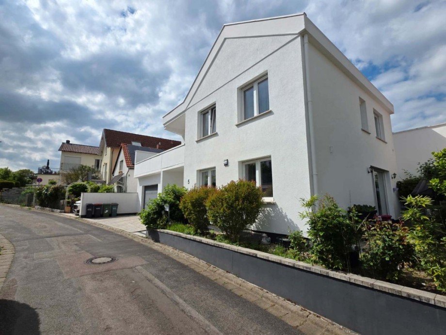Au�enansicht Einfamilienhaus Mainz