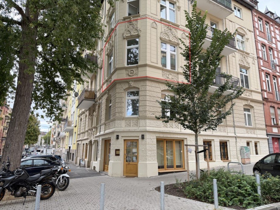 Wohnung eingezeichnet Etagenwohnung Wiesbaden