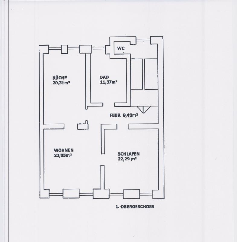 Grundriss Etagenwohnung Wiesbaden
