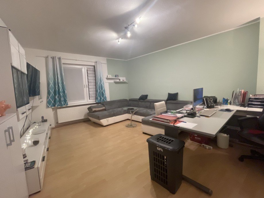 Wohnzimmer Ansicht 2 Etagenwohnung Wiesbaden