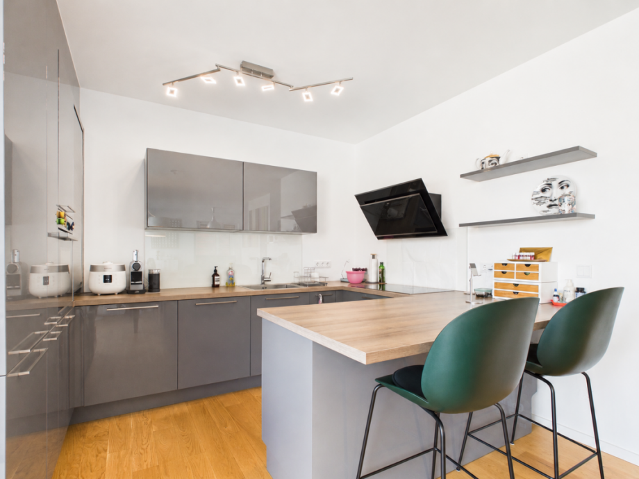 K�che - Einbauk�che Maisonettewohnung Oberursel