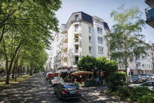 Au�enansicht SUPER GESCHNITTENE 2 ZIMMER WOHNUNG MIT TIEFGARAGENSTELLPLATZ IN DER NEUSTADT