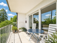 Hauptbild RUHIGES WOHNEN MIT BLICK INS GR�NE - CHARMANTE MAISONETTE MIT BALKON UND TERRASSE AM MOOSBACHTAL