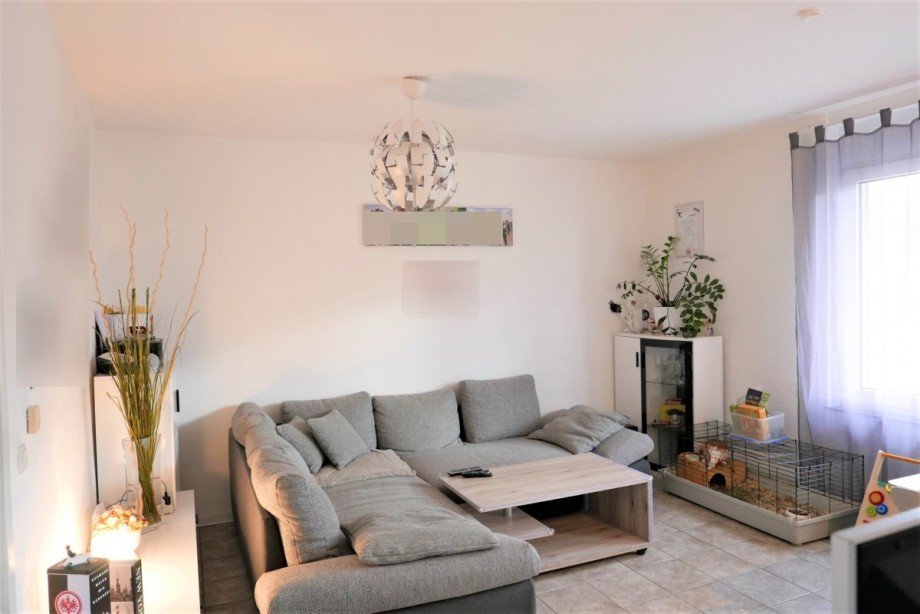 Wohnzimmer Etagenwohnung Budenheim