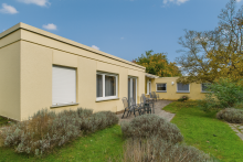 Au�enansicht Anbau ENTSPANNTES WOHNEN AUF EINER EBENE! BUNGALOW MIT HERRLICHEM GARTEN IN TOPLAGE VON BRETZENHEIM
