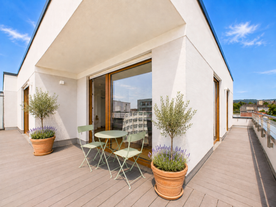 Dachterrasse Maisonettewohnung Oberursel