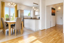 Essen K�che Flur IM BELIEBTEN K�NSTLERVIERTEL! MODERNES PENTHOUSE MIT SONNIGER DACHTERRASSE UND TIEFGARAGENSTELLPLATZ