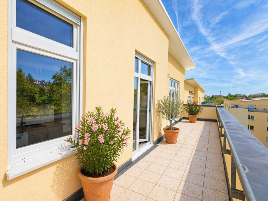 Dachterrasse (3) Etagenwohnung Wiesbaden