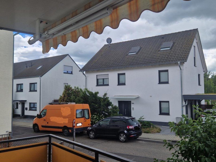Aussicht Balkon Etagenwohnung Walluf