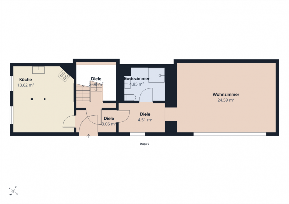 Grundriss_EG Einfamilienhaus Mainz